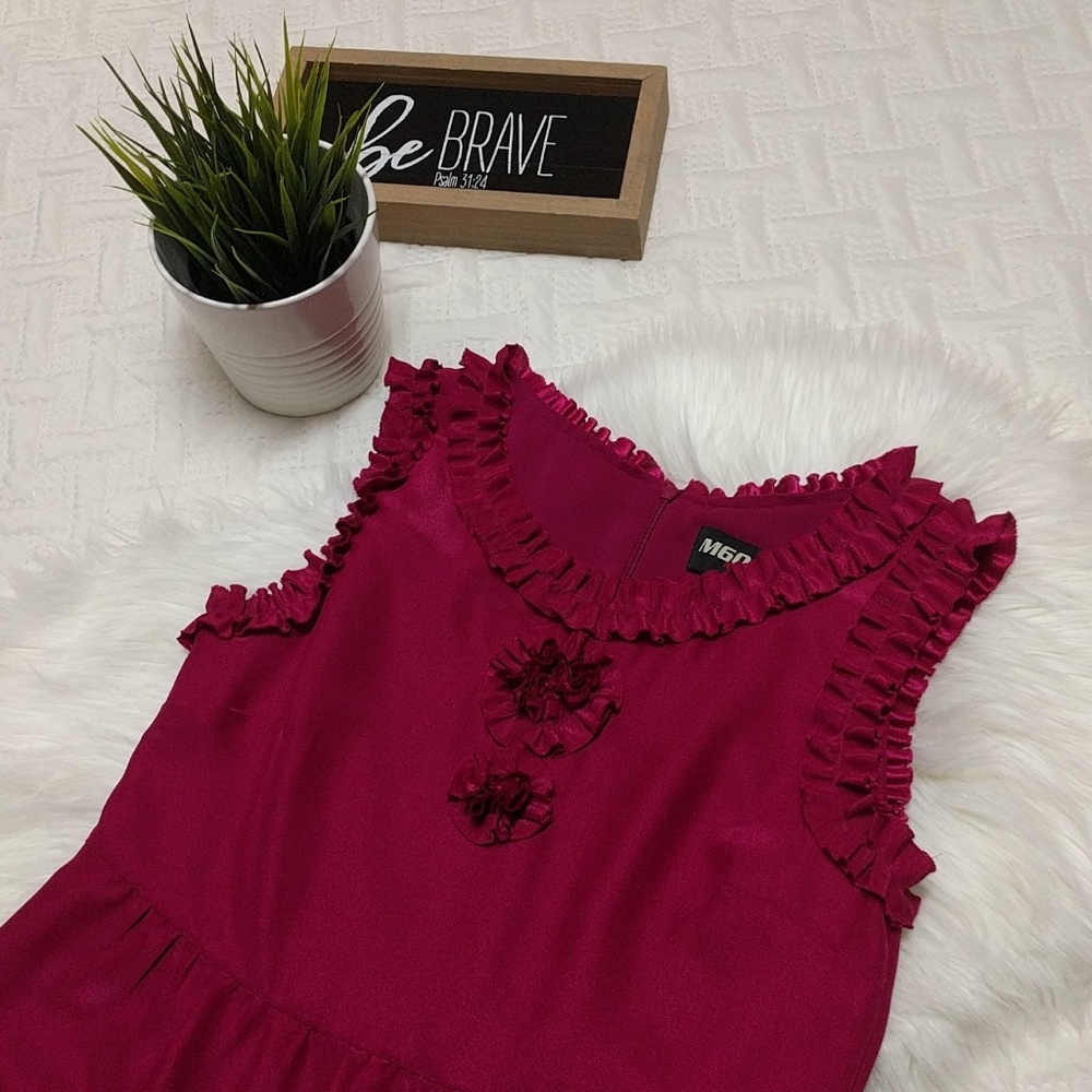 Pink Ruffle Dress - Picture 2 of 5